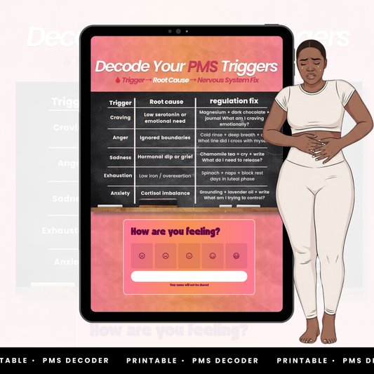 PMS Decoder: Understand Your Luteal Phase & Mood Shifts